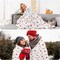 Christmas Candy Throws Blankets, Elegant Comfort Christmas Prints Flannel Blanket, Luxury Super Soft Holiday Theme Home Décor Warm and Cozy Throws for Winter Bedding Couch and Xmas Gift, 50x60 Inch